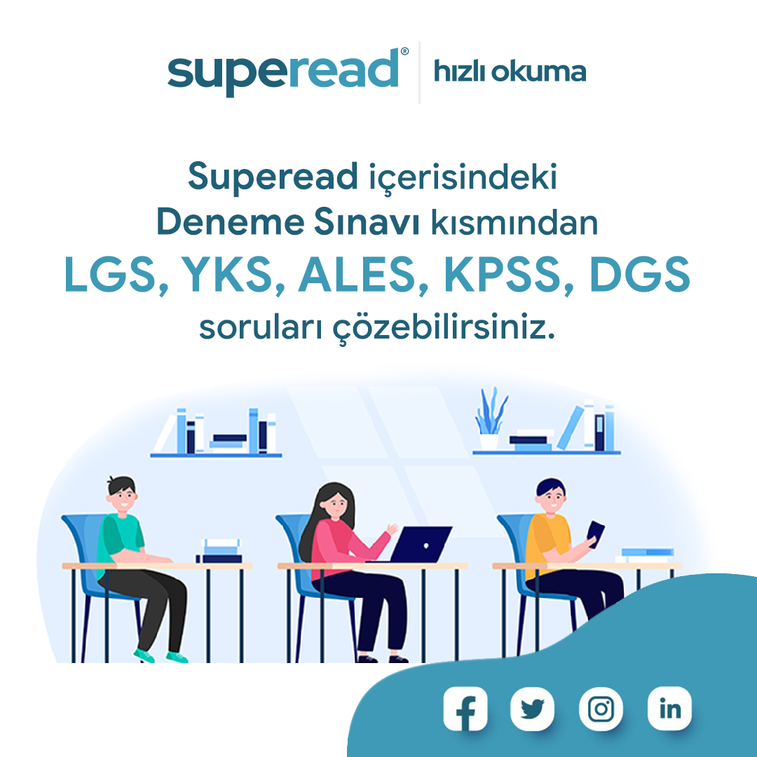 Sınav başarılarınızı arttırıp hedeflerinize daha da yaklaşabilirsiniz. 

#yks #lgs #ales #kpss #dgs