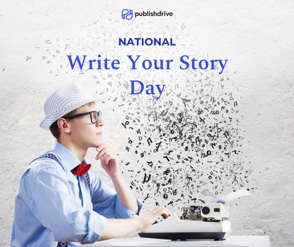 publishdrive's tweet photo. 📝📖 Happy National Write Your Story Day! 📖📝

Today is the perfect day to finally start writing that story you've been dreaming of. Your story is unique and deserves to be told. At PublishDrive, we're here to support your writing dreams. #NationalWriteYourStoryDay
#writerslife https://t.co/5DgVoJR42g