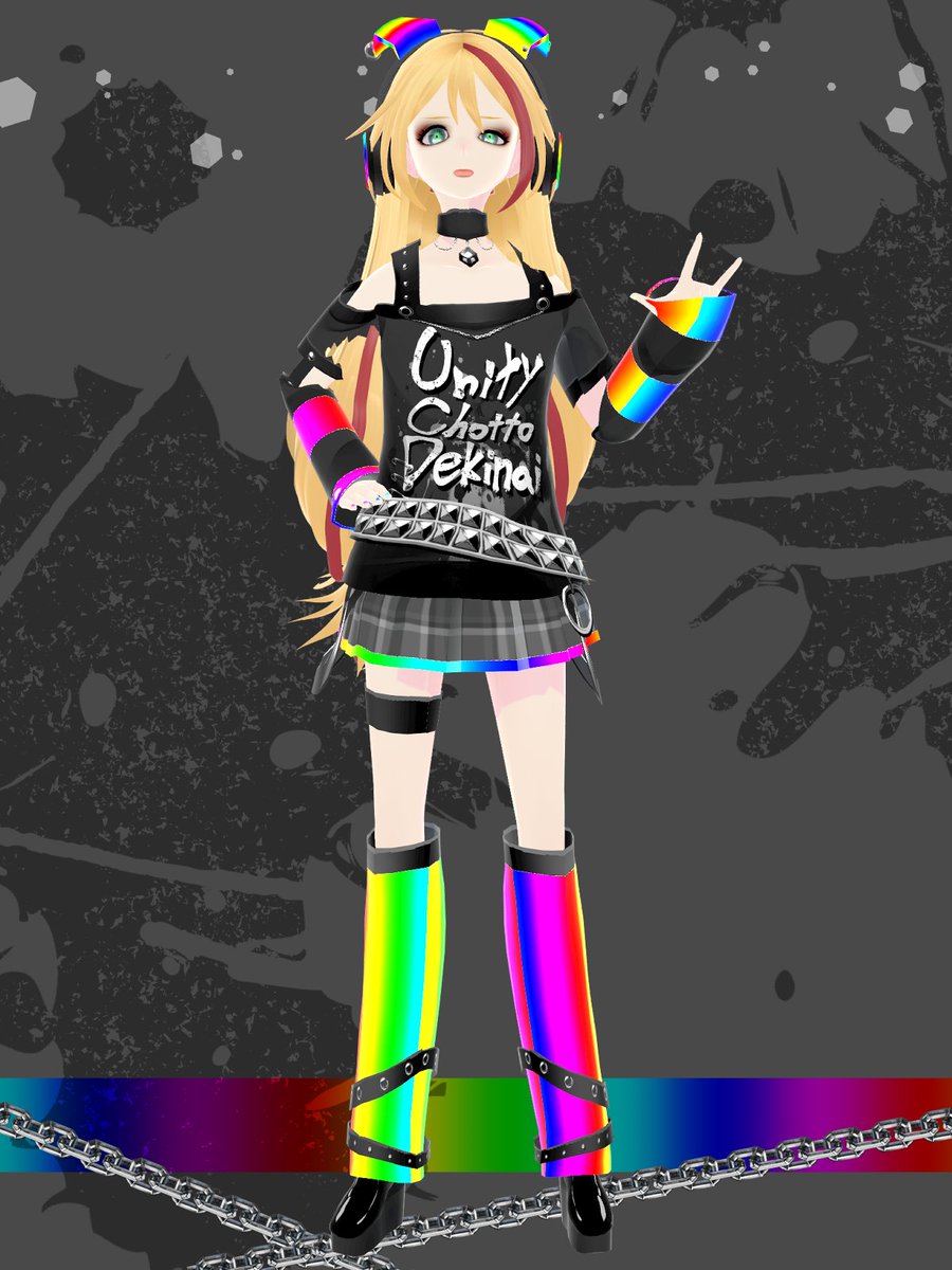 hyoune_ds's tweet image. 着々と準備が進んでおりまーす！ #VRoid #unitychan