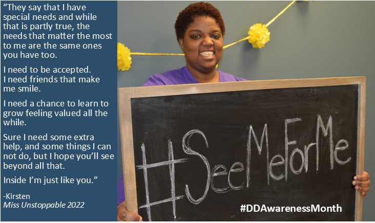 AbilityPoint_'s tweet photo. "Sure I need some extra help, and some things I cannot do, but I hope you'll see beyond all that. Inside I'm just like you"  #SeeMeForMe #DDAware #RealPeopleRealLives https://t.co/RpKRkq5TGX