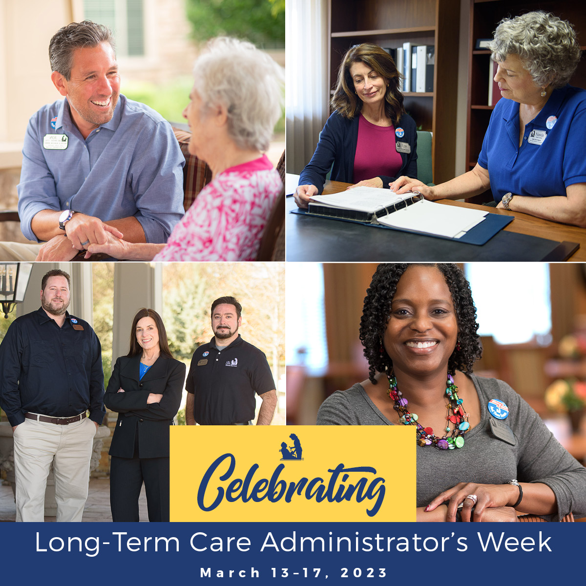 We want to thank all of our executive directors for their leadership and commitment to quality care.