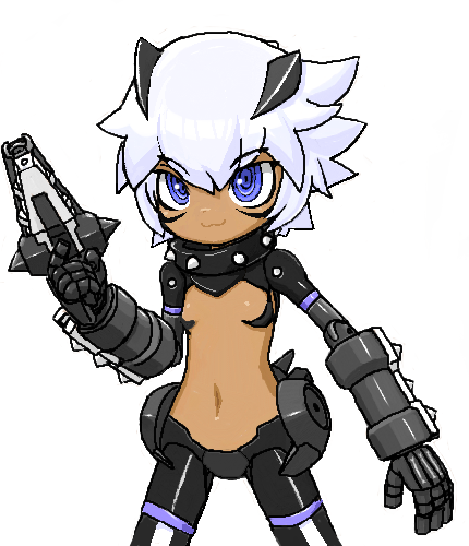 #ホワイトデーは銀髪白髪を愛でる日
大抵青か紫寄りにしてしまうので純粋に白髪なのガブリーヌくらいしか描いてなかった 