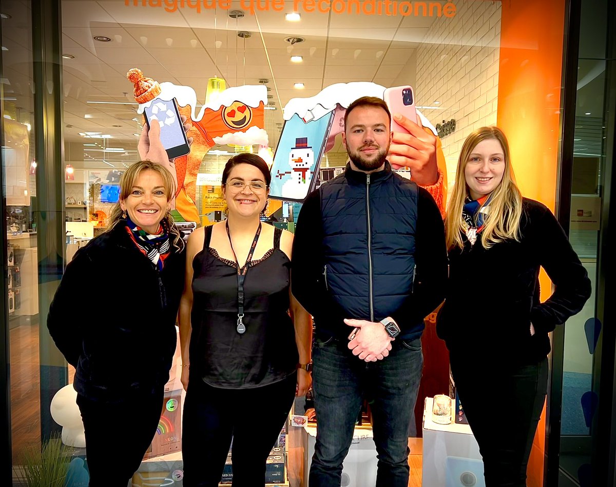 L’équipe @gdt Pornic baisse le chauffage et adapte sa tenue
 pour les frileux😉#challengeEnergieGdt #jaiLaFibreEcolo