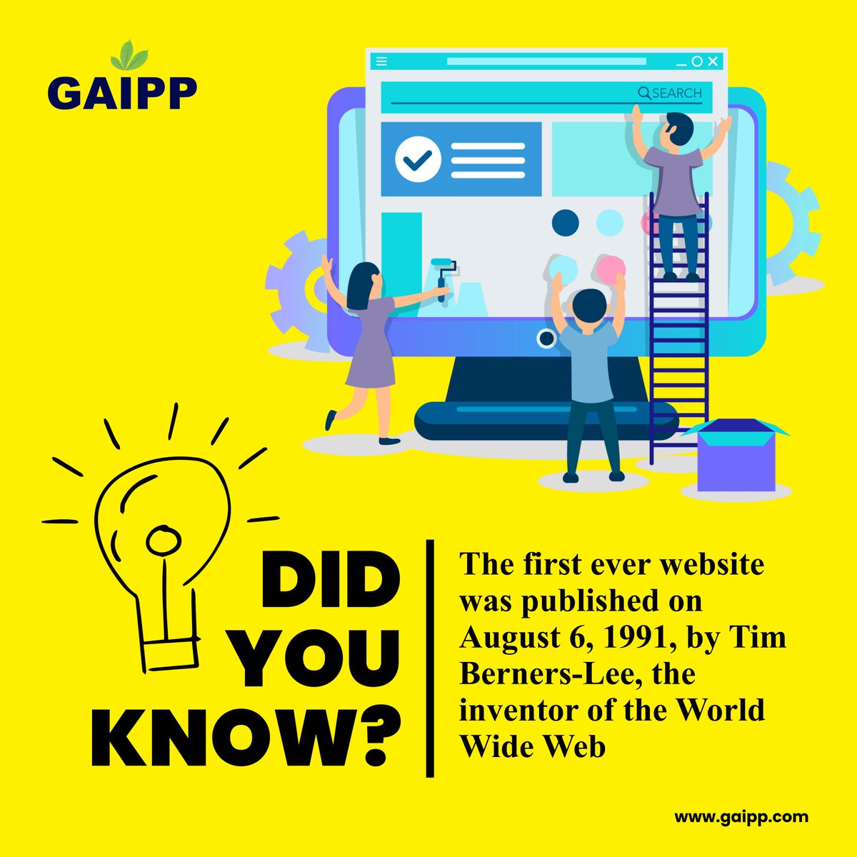 #gaipp #WorldWideWeb #FirstWebsite #TimBernersLee #InternetHistory #WebPioneer #TechnologyMilestone #DigitalRevolution #InternetInnovation #InformationAge #TechHistory