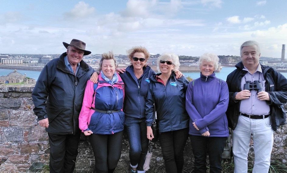 Jerseyuncovered's tweet photo. #Happybirthday @Jerseyuncovered #bluebadgetouristguides is 8 today. We’ve met many wonderful people &amp; are proud of our little island. We love helping visitors &amp; locals explore &amp; discover so here’s to many more years. @GuideJersey @Kary_v_day @nickym_nicky @BBGuides @VisitJerseyCI https://t.co/eZOCRPFrkJ