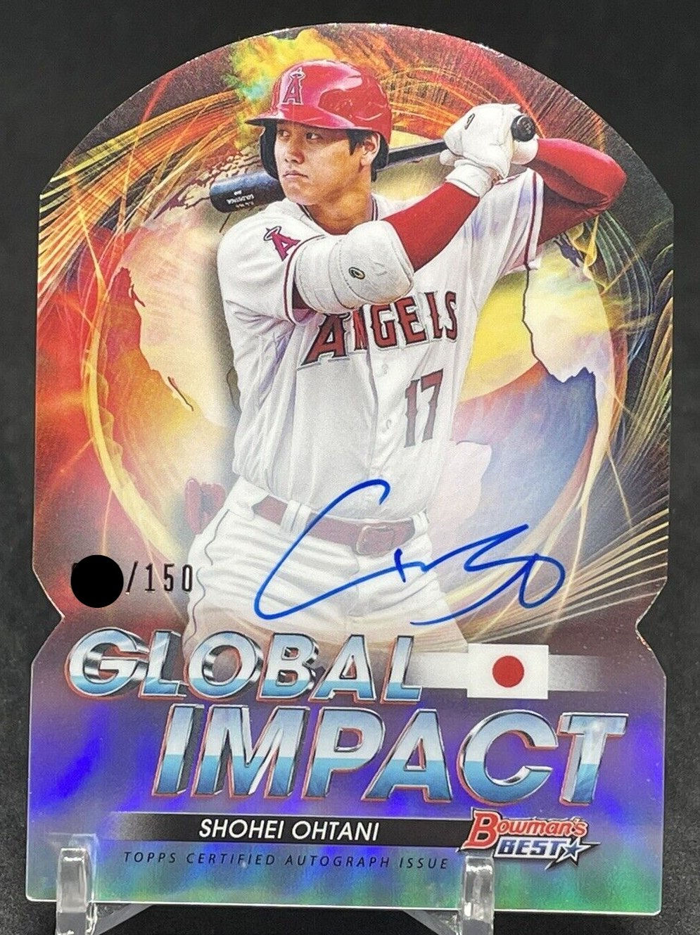 大谷翔平選手のMLBカード PSA10 直送】 PSA鑑定済み 大谷翔平トレーディングカード8枚組 木製額