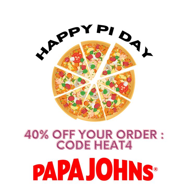 HarrisburgHeat's tweet photo. Hey, it's Pi Day and since we scored 4+ goals our fans score 40% off their order at central Pa Papa Johns Pizza ! https://t.co/q1epbP2MX3