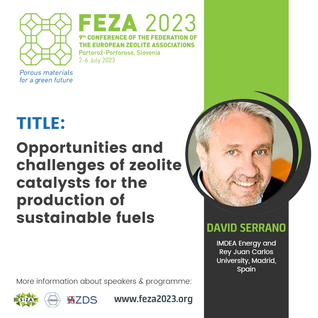 📣We are very excited to welcome David Serrano, Director of IMDEA Energy Institute (@IMDEAEnergia ) and a full Professor at Rey Juan Carlos University in Madrid, Spain. as a plenary speaker at #FEZA2023