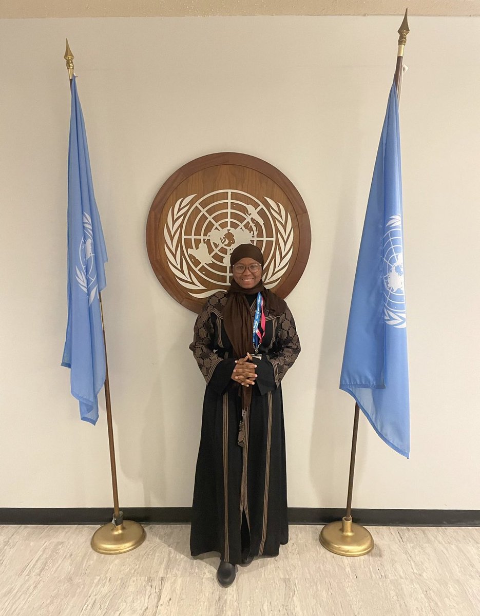 Hi! This is Hiqmat from Ghana 🇬🇭 repping girls in all their diversity esp rural girls like me at #CSW67 for @SheLeadsUNYouth. Today I am @PlanGlobal CEO… who knows about tomorrow! At 10-1pm EST I am giving an Oral Statement @UN as a poem I wrote. Follow live @UNWebTV website.