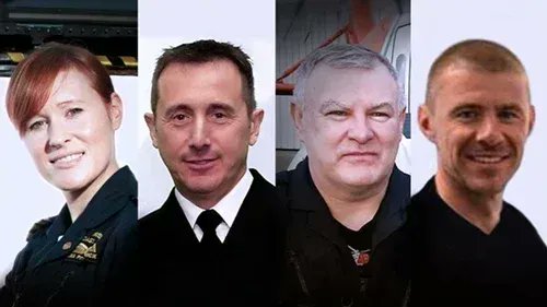 DubFireBrigade's tweet photo. Our thought's are with our colleagues in the @IrishCoastGuard &amp; the families of Captain Dara Fitzpatrick, Chief Pilot Mark Duffy, Winch Operator Paul Ormsby and Winchman Ciaran Smith on the sixth anniversary of the #R116 accident

Ar dheis Dé go raibh a n-anamacha

#NeverForget https://t.co/mT1d7vRUls