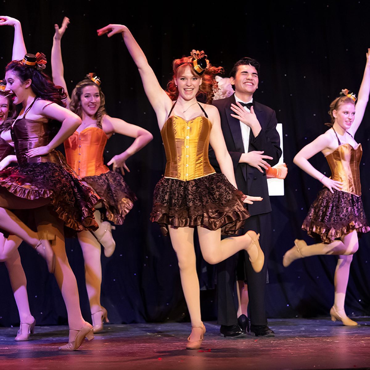 sjcathschools's tweet photo. The curtain has been raised and the show has begun!

Over the weekend, @camdencatholic and Holy Spirit High School opened their spring shows!

The students at Camden Catholic are performing Holiday Inn and Holy Spirit is performing 42nd Street. 

#southjerseycatholicschools https://t.co/GNTU30ETY1