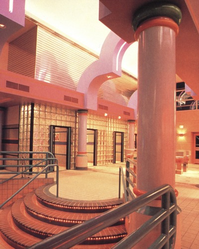 Holiday Spa Health Club, designed by Brent D. Cornwell (1980s)