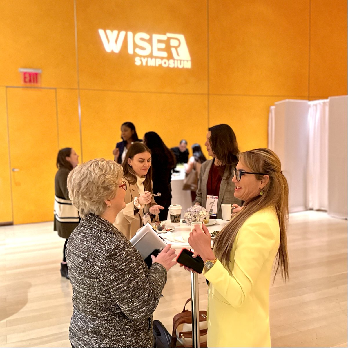 wiseworks's tweet photo. #GetWISER2023: Registration and networking breakfast are wrapping up — it’s all about to start! #WISEworks https://t.co/zrPb9WTmhj
