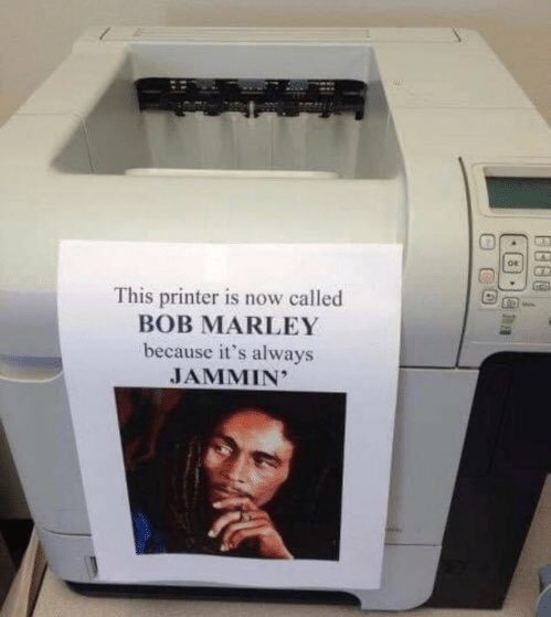 #HowToBePopularAtWork ✌🏻

Finding humor in annoying situations.