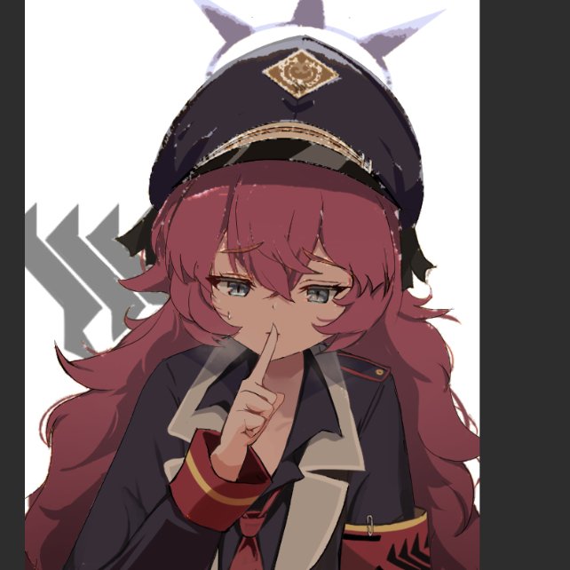 サクカイロハで自動陰影ツールをお試し dpiのせいかジャギジャギが結構きついのとキヴォトスの住民の場合ヘイローに気を使わないといけないとかでまだまだ工夫の余地はありそうだがおおまかな逆光の指定とか出来るのか……うん、有用そうなのは凄く伝わる 