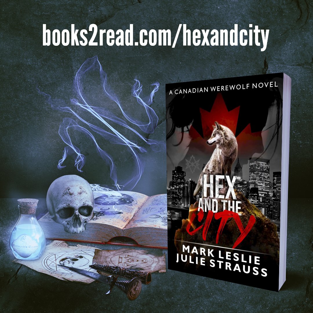 MarkLeslie's tweet image. They must choose between their love and letting the city burn.

Available now everywhere in eBook, paperback, and hardcover

books2read.com/hexandcity

#canadianwerewolf #Werewolf  #werewolffiction