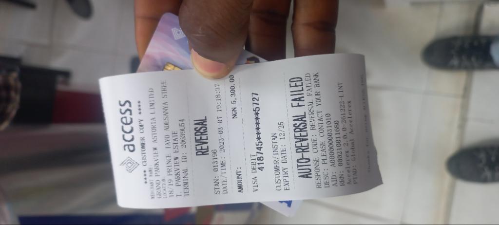 UgbokeTony's tweet photo. @myaccessbank I have since complained about this failed transaction, but there has been no response.
Pls kindly help with refund 
Acc number: 0080449699
Name: Ugboke Anthony https://t.co/x2AuTfCPTU