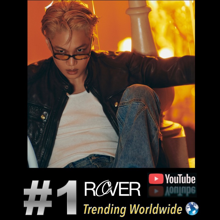 WORLDMUSICAWARD's tweet photo. #KAI #카이 's #Rover is trending at #1 Worldwide on #YouTube with nearly 5 MILLION views!💪🎥💥🥇🌎❤️‍🔥👑🧡💚
#KAI_Rover 
#ROVER_Kai 
#EXO

🎥https://t.co/ON1uzALfnJ https://t.co/OyYcZbYvRD