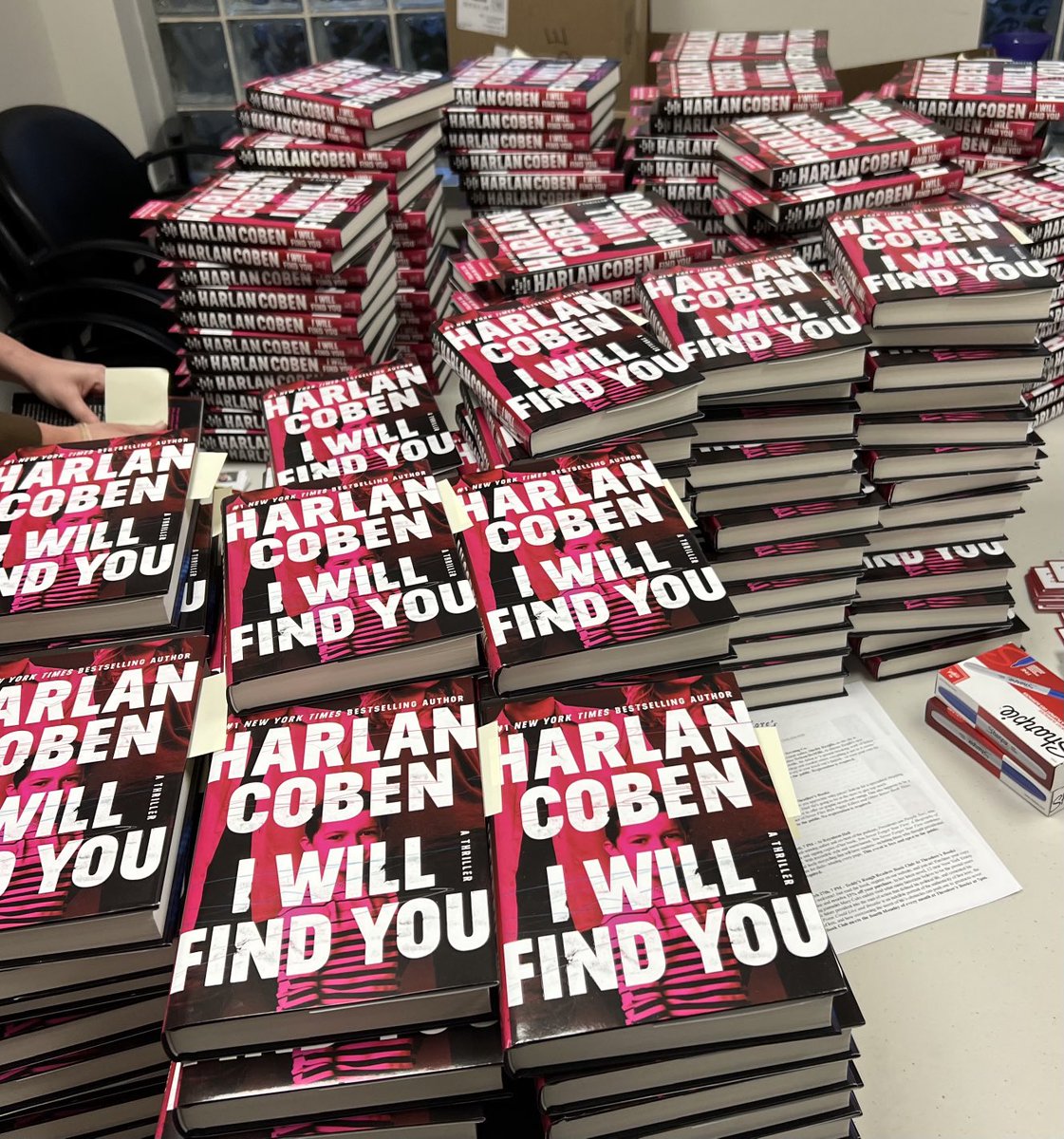 Harlan Coben tweet media