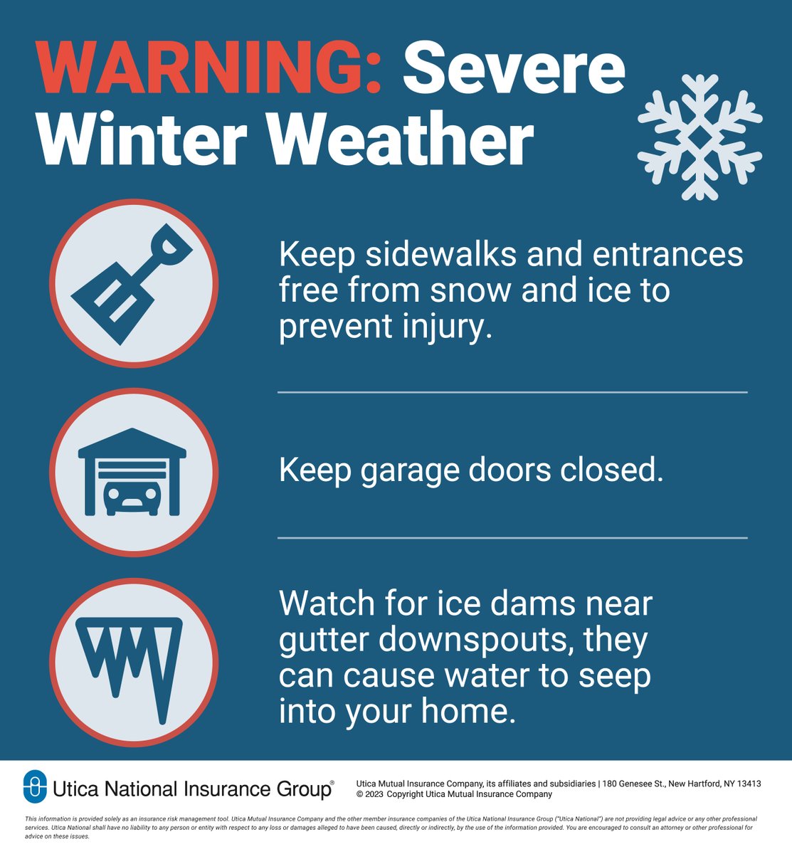 Help protect your home and loved ones from injury during severe winter weather by following these simple steps before it’s too late.