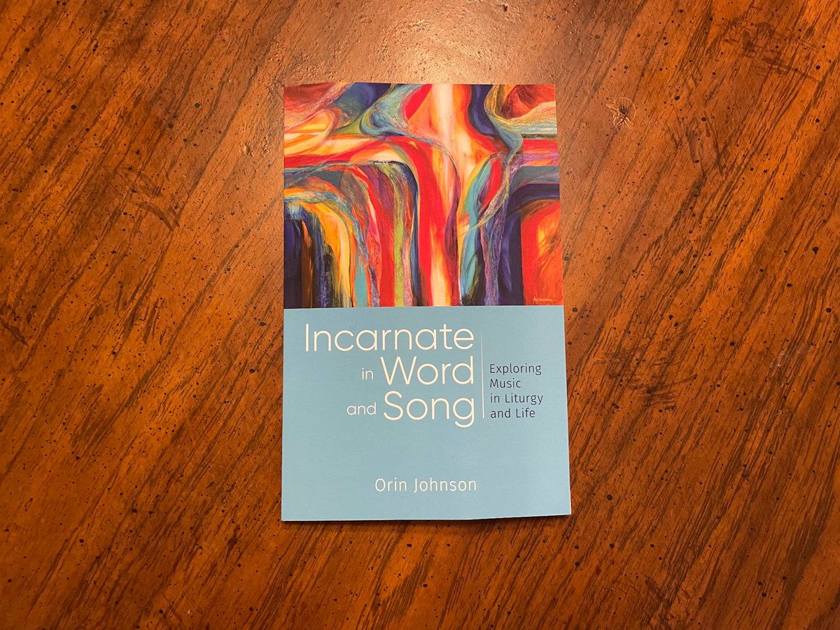 Congrats to my friend <a href="/orinjohnson/">Orin Johnson</a> on his new book, Incarnate in Word and Song! A must read for anyone who preaches or does music ministry, on what the two can learn from one another and how they can work together

litpress.org/Products/6769/…
