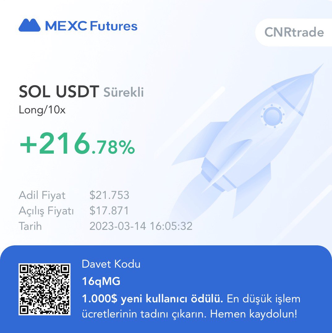 CryptoCNR's tweet photo. #Bitcoin

Bu yükselişlerin ve longlardan kazandıklarımın şerefine 5 kişiye 5 bin dağıtalım🚨🚨

USDT TRC20 yatırma adreslerinizi yoruma yazın. 

Beğen,RT yap. 

5 kişiden biri ol❤️ https://t.co/IVALSbStCu