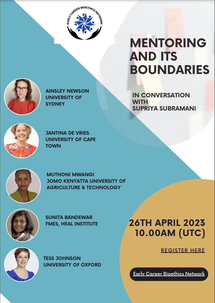 Early Career Bioethics Network tweet media