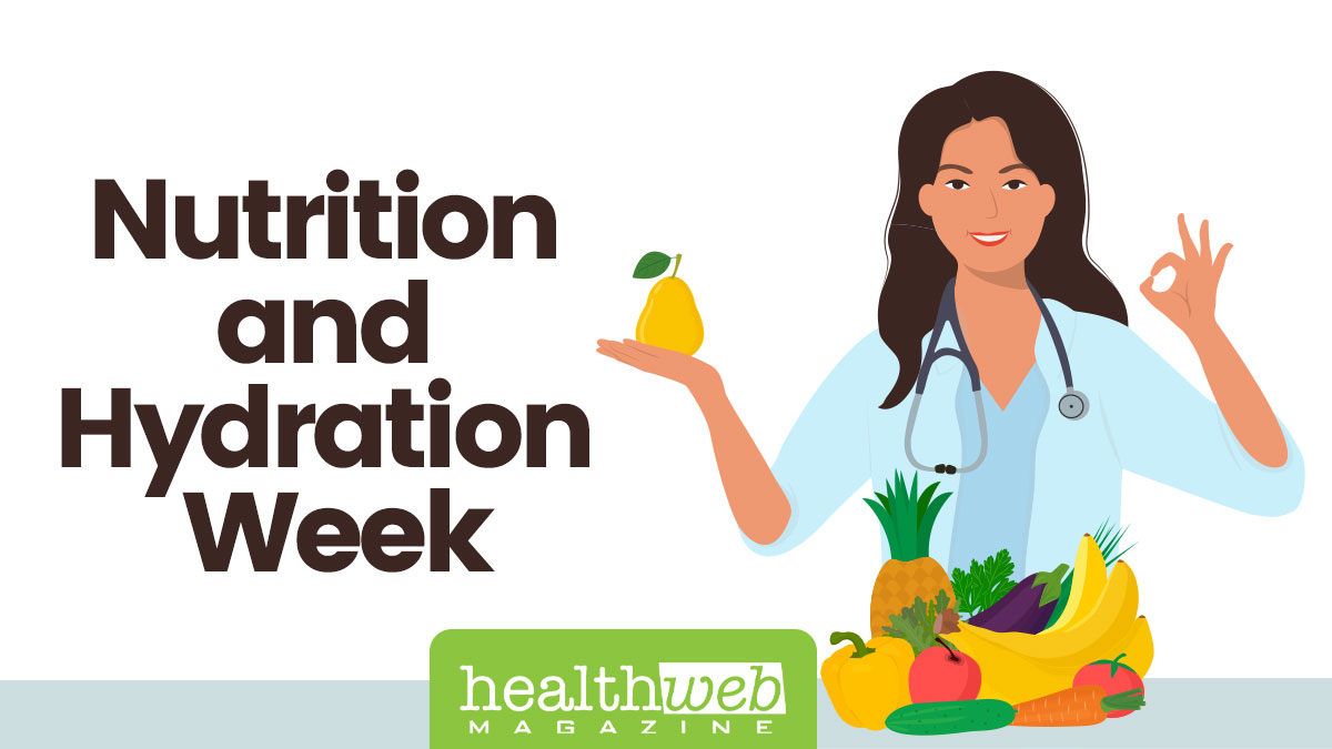 HealthWebMagaz1's tweet photo. Nutrition and Hydration week is an annual event with a shared objective to highlight improvements in the provision of nutrition and hydration. #health #nutritionandhydrationweek #nutrition #healthwebmagazine #hwm #healthylifestyle #hydration #nhweek #healthyhabits #healthyfood https://t.co/FyV0bW2s1Q