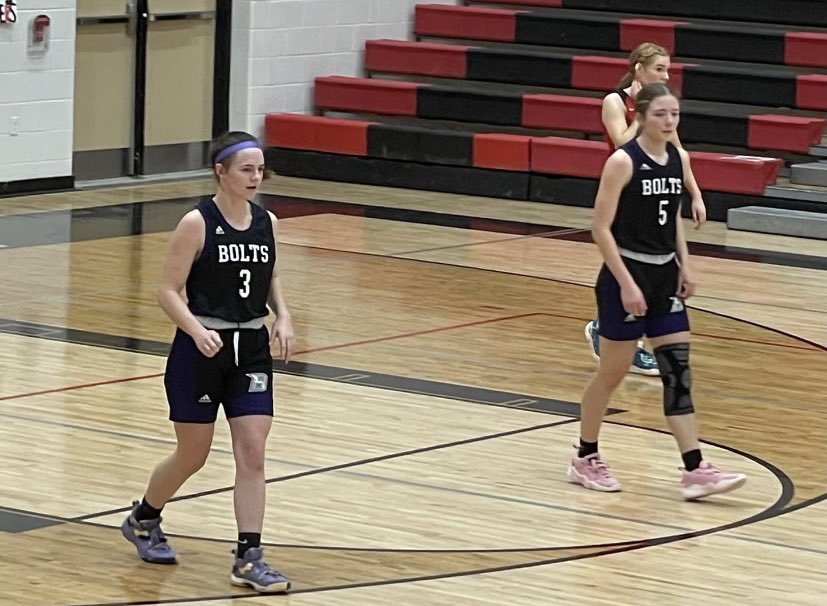 BaxterBoltsAD's tweet photo. Kendyl Stevenson &amp; Mandee Selover representing the Bolts at the girls senior ISC All-Star game⚡️ https://t.co/GSKRqXGZpu
