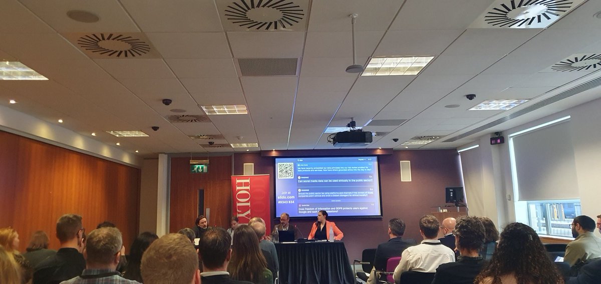 Very insightful panel discussion on data ethics at today's @HolyroodConnect #connectdatasummit. We are hearing about the full gamut of applied data ethics and how we can ground this into our day to day work. Some consensus around the need for a framework to give us some bearings