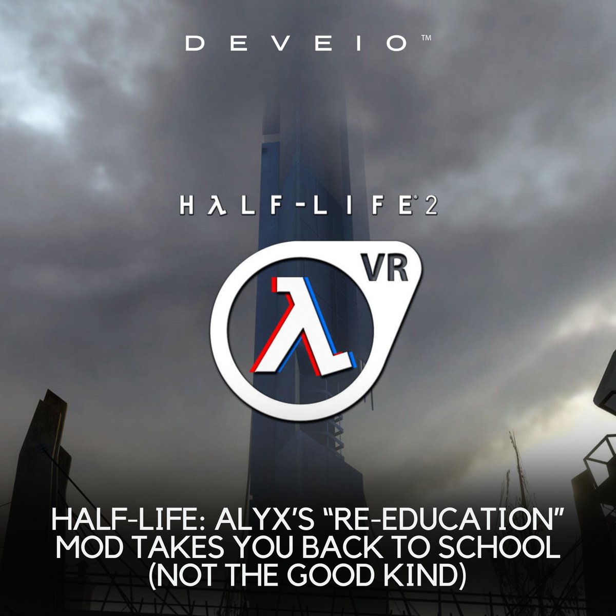 Deveioent's tweet photo. A new mod for Half-Life: Alyx promises new excitement for the flagship VR title. A designer from publisher Annapurna is behind the campaign.
----
🌐 https://t.co/FyKEklAN38
.
#deveio #vrgames #vrnews #gammers #halflife #vrgammers #gamminglifestyle https://t.co/08Coo3RvtU