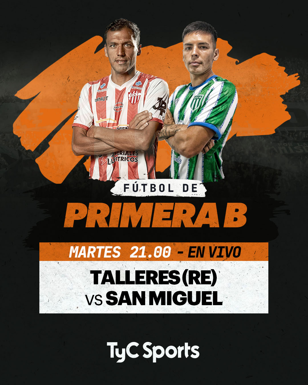 FUTBOL PRIMERA B SAN MIGUEL - TALLERES 