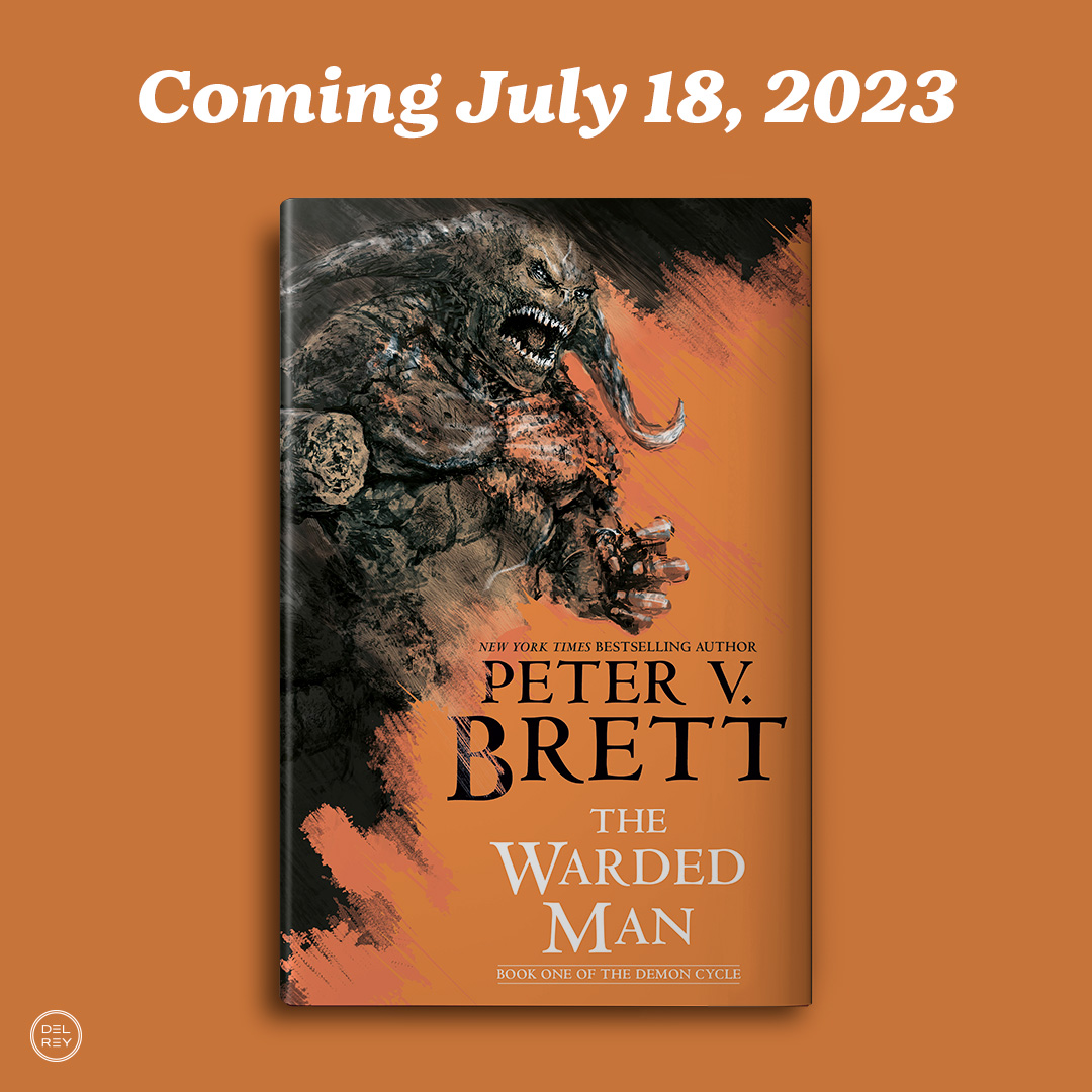 PVBrett's tweet photo. One Arm is out for revenge in this hot new cover for The Warded Man trade paperback release, on sale July 18, 2023. Design by @SzymonWjciak1 for
@FabrykaSlow, Illustration by Dominik Broniek .
Preorder: https://t.co/63gwKnoEhn
#petervbrett #demoncycle #wardedman https://t.co/Gi7nGTncwn