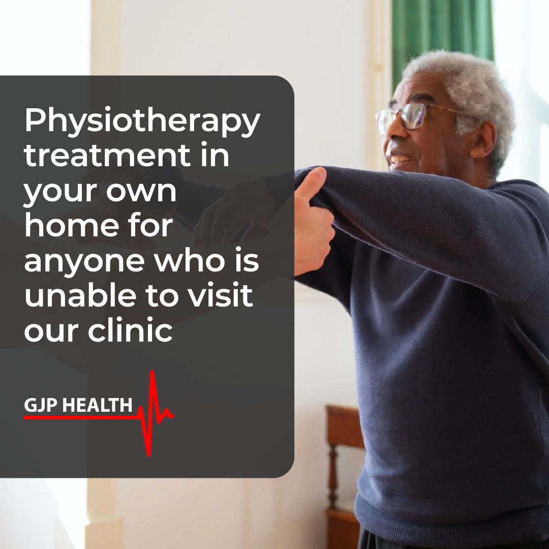 The home physiotherapy service from GJP Health is aimed at anyone who is unable to visit our clinic for treatment.

#physiotherapy #physiotherapist #physio #shoulderpain #painrelief #KingsNortonBusiness #Firstaid #homevisits #physiotherapyathome #homehelp