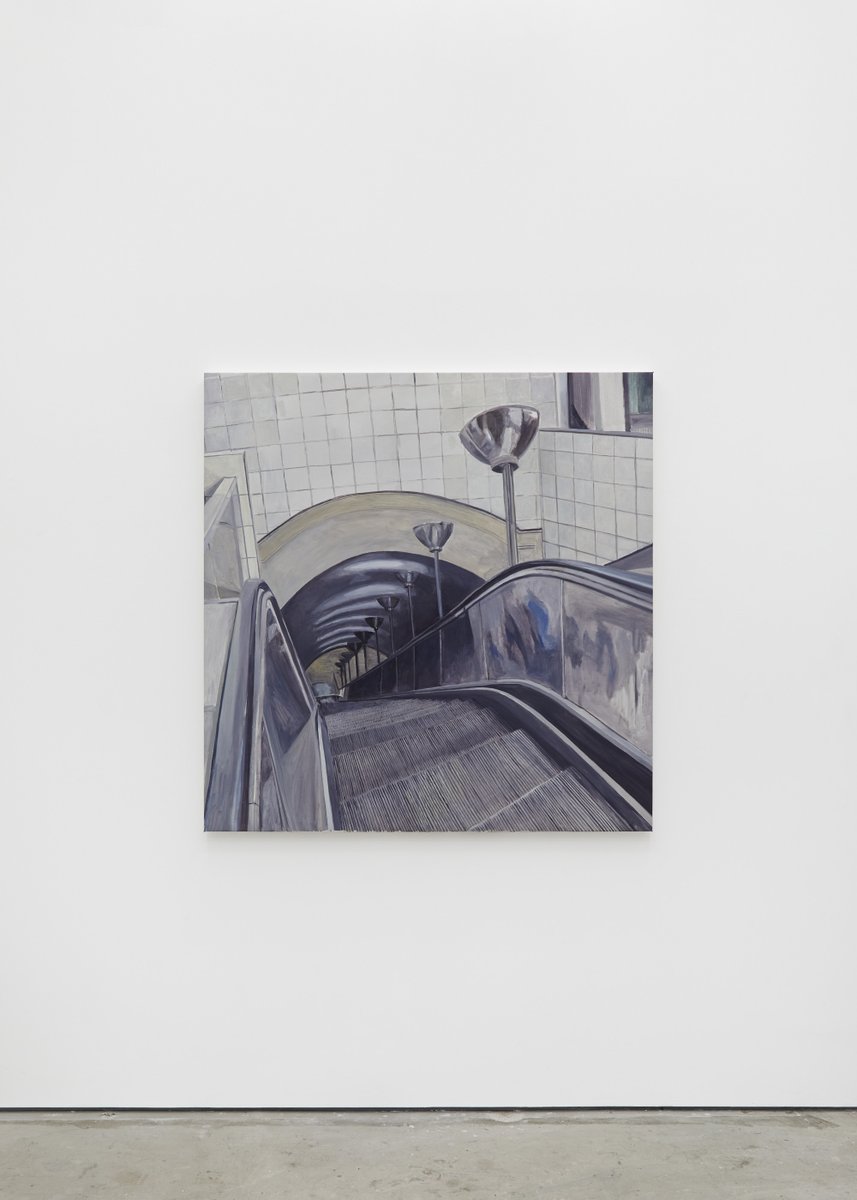 Ned Armstrong, The Long and Winding Road, 2022. Oil on canvas, 133 x 130 cm. From his recent solo exhibition at the gallery.

Full exhibition documentation here: southparade.biz/ned-armstrong

<a href="/aotulondon/">Art on the Underground</a>