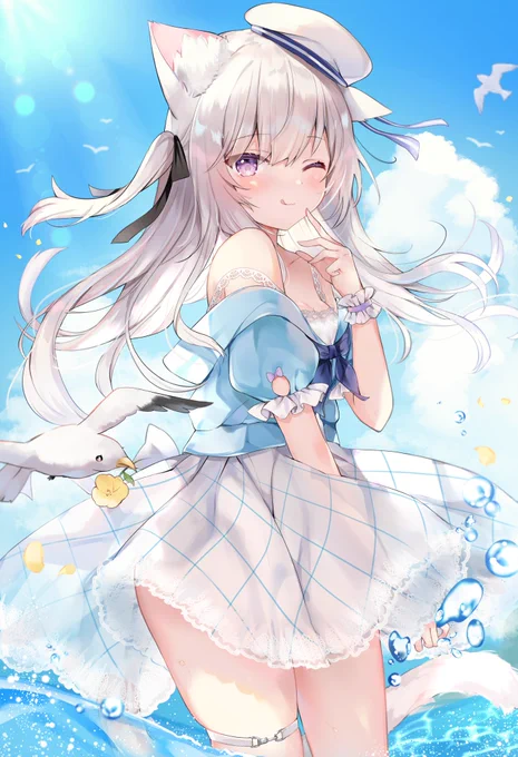#ホワイトデーは銀髪白髪を愛でる日 
