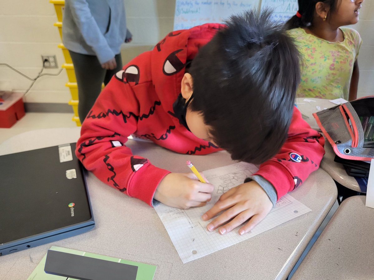 MsWolken's tweet photo. Students are working hard to create blueprints of our classroom. Look at all these future architects! 
@GoshenPostES https://t.co/sj1JXSpoLA