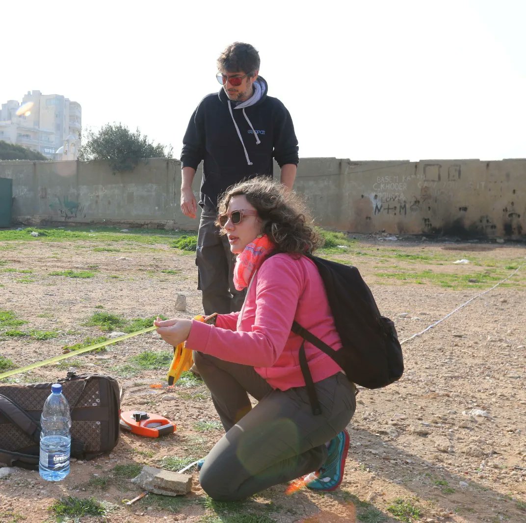 HffLebanon's tweet photo. #Meettheteam 

Meet Vanessa Ayoub! 

Vanessa is an HFF Lebanon 🇱🇧 scholar 👩🏼‍🏫 at Aix Marseille University in France 🇨🇵. She recently joined Dr. Semaan and Dr. Carayon as a trainee maritime archaeologist 🧜🏻‍♀️in the geomorphology and coring campaign in Al Mina Tripoli. https://t.co/5s4l1WMtzR