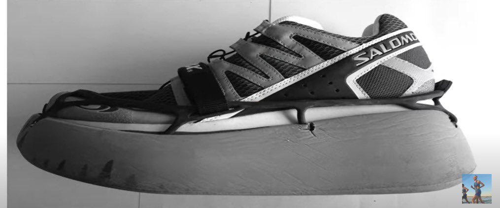 Hoy me ha llegado una foto de uno de los primeros, (quizas el primero) prototipo de Hoka, y me ha parecido curioso!
(C) the running shoe geek