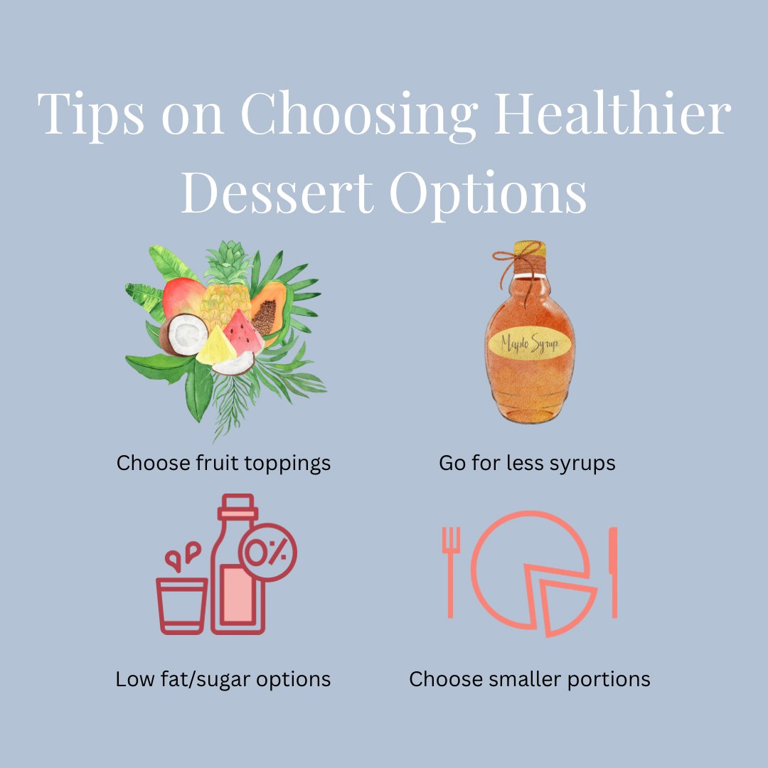 We all love a sweet treat from time to time! Here are some quick tips to help you make healthier choices when picking your desserts
#NHWeek23 #SundaeSunday