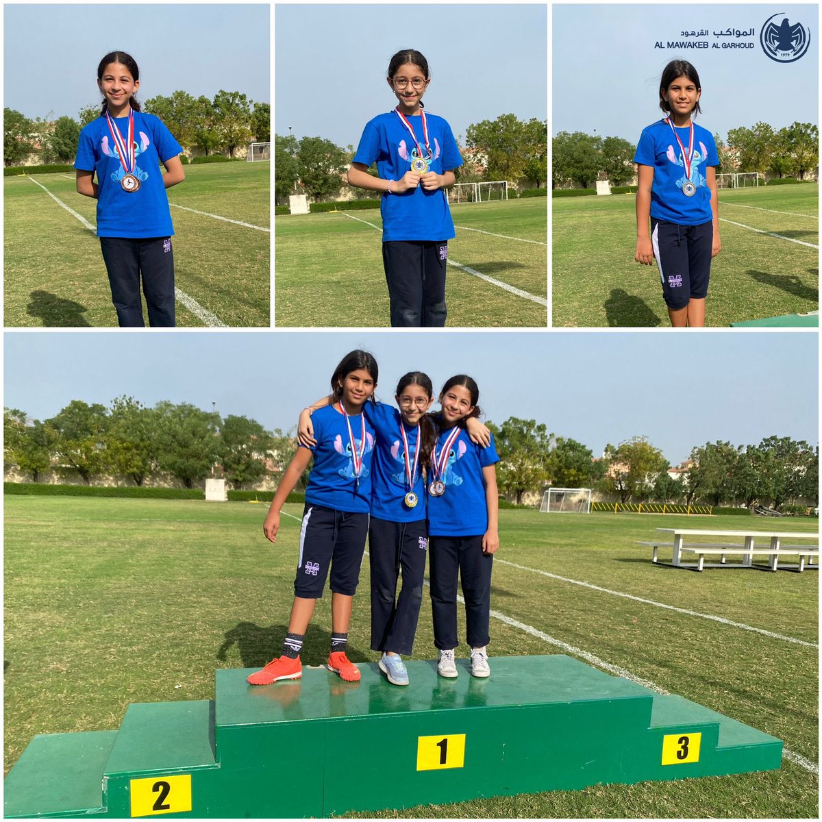 Mawakeb_Garhoud's tweet image. "Our G5&amp;amp;6 girls were unstoppable at the Olympic Games! They gave it their all during the running race, long jump &amp;amp; medball throws. #OlympicDreams #GirlsRunFast #CompetitionIsGood