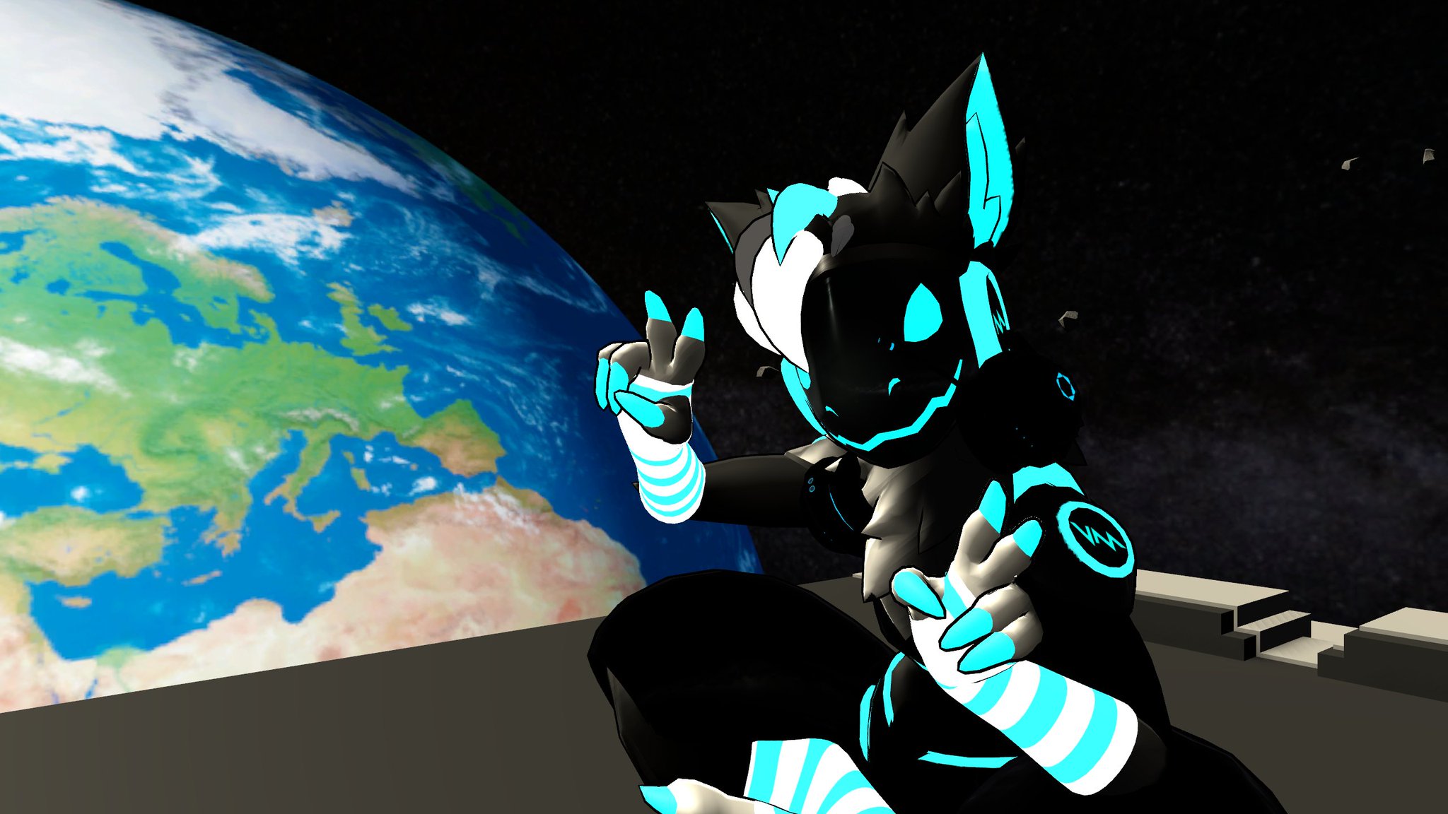 Voicemod on X: Apparently I have an official VRChat Protogen skin 😳  t.coNu0UO0oqcf  X