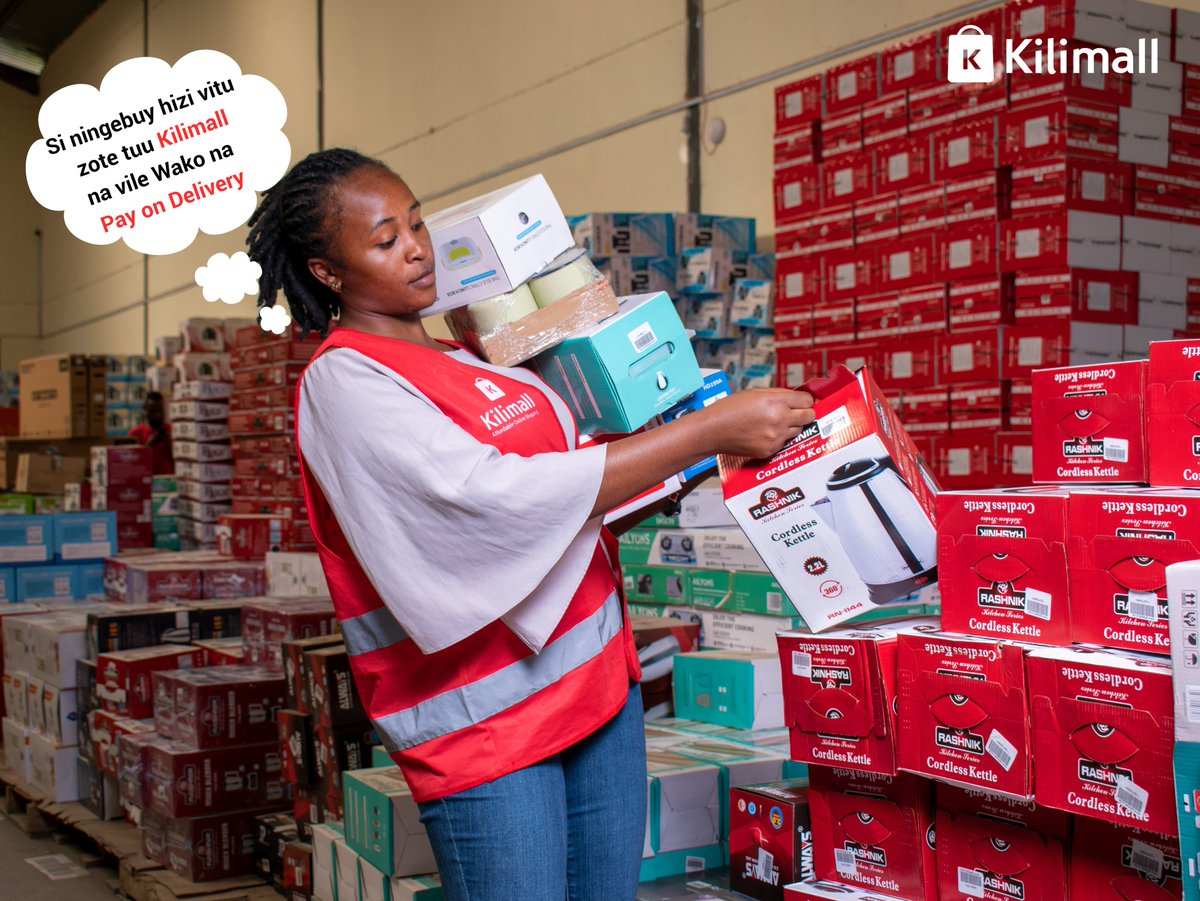 Kilimall's tweet photo. Ni admin pekee ako na hii tabia ya kuingia mall na kuchukua vitu bila trolley? Usikubali kuchoka You order online , we Deliver and you pay on Delivery!  Let's save you the hustle <<<https://t.co/RnBoJq2Lu8
#TechWeeksale #KilimallDelivers https://t.co/D8EBL24s2i