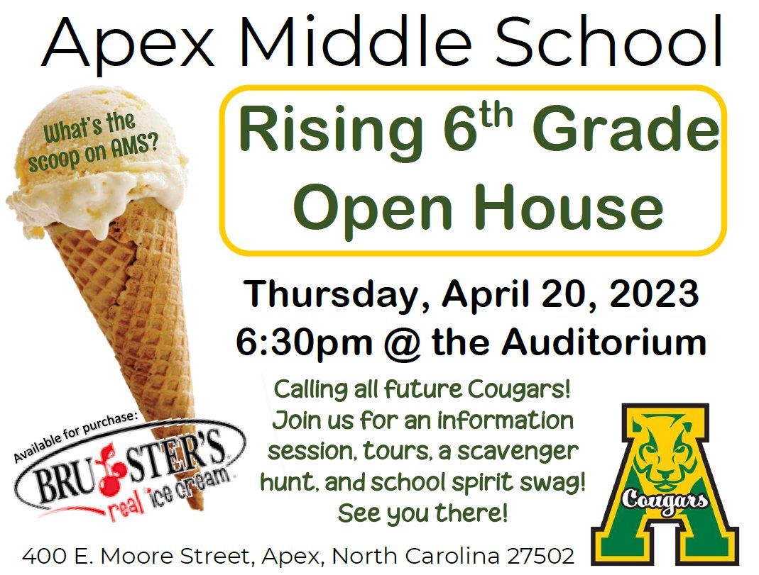 Calling all future Cougars! We cannot wait to see you!