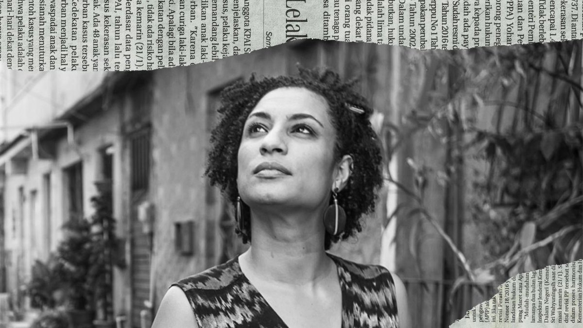 manchetempo's tweet photo. Há 5 anos, no dia 14 de março de 2018, a vereadora Marielle Franco foi assassinada em um atentado ao carro onde estava, no centro do Rio de Janeiro. Anderson Gomes, seu motorista, também foi morto.
🧶 Veja algumas primeiras páginas sobre o acontecimento no fio a seguir: https://t.co/MVMlr21740