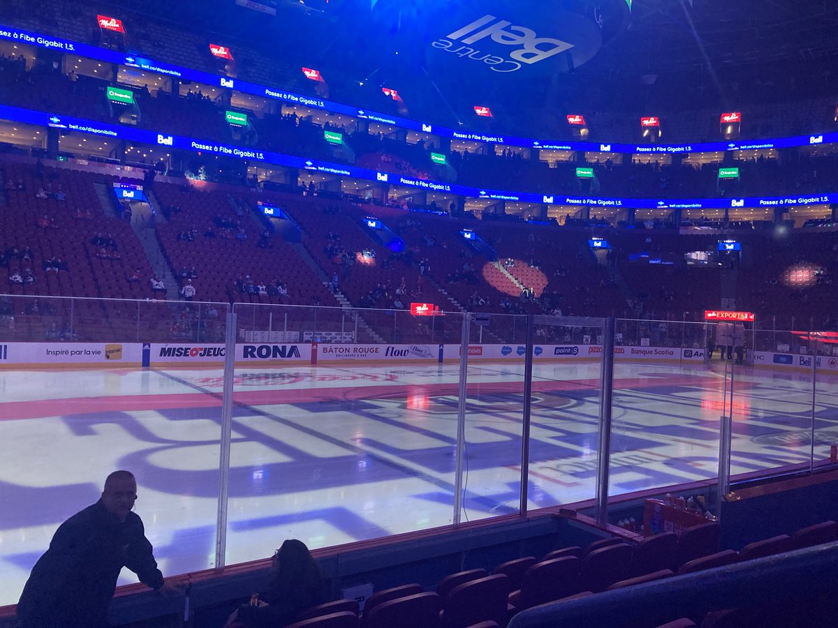 In Montreal with a lifelong friend. Both lifelong <a href="/CanadiensMTL/">x - Canadiens Montréal</a> fans so we watched our beloved #Habs play the <a href="/Avalanche/">Colorado Avalanche</a> . It’s amazing to be in the <a href="/BellCentre/">Bell Centre</a> - no place like it to watch a hockey game. The atmosphere is the best. Electric, even when losing 8-4.