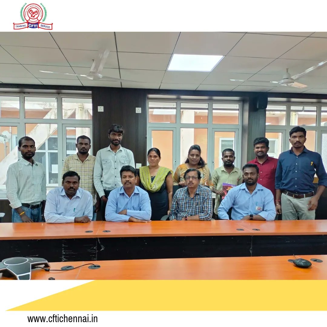 CFTI_Chennai's tweet photo. On behalf of the Institute, CFTI, Chennai Coordinator Mr. Koteeswaran attended PM Vishwakarma Kaushal Samman (PM VIKAS) at MSME Testing Centre, Chennai" on Saturday 11th march 2023✅

#MSME #minmsme #cftichennai #trainingcenter #jobworks #admission2023 #cftimarketing #cftitán https://t.co/ycXdvvW2J0