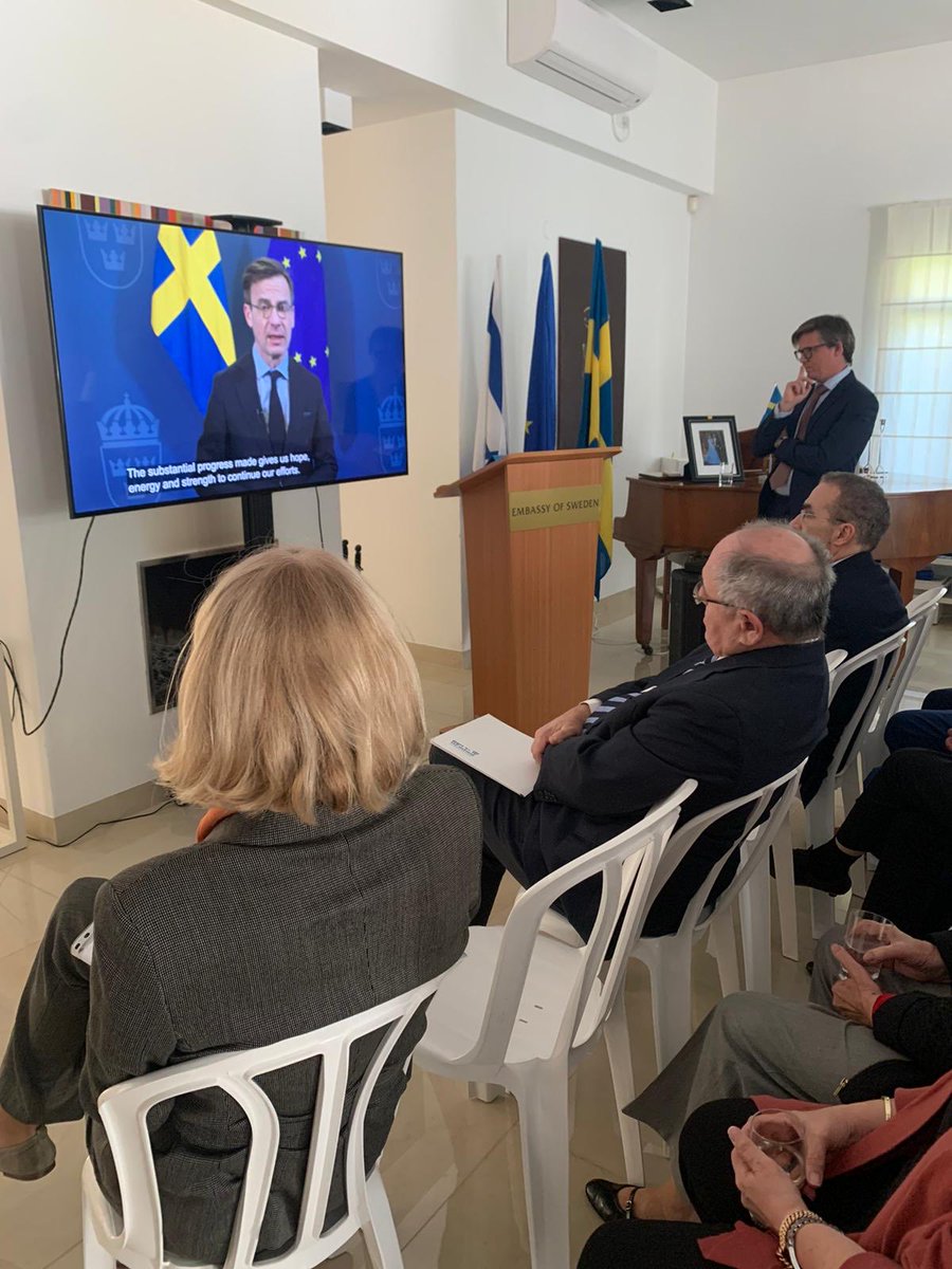 Ambassador of Sweden to Israel tweet media