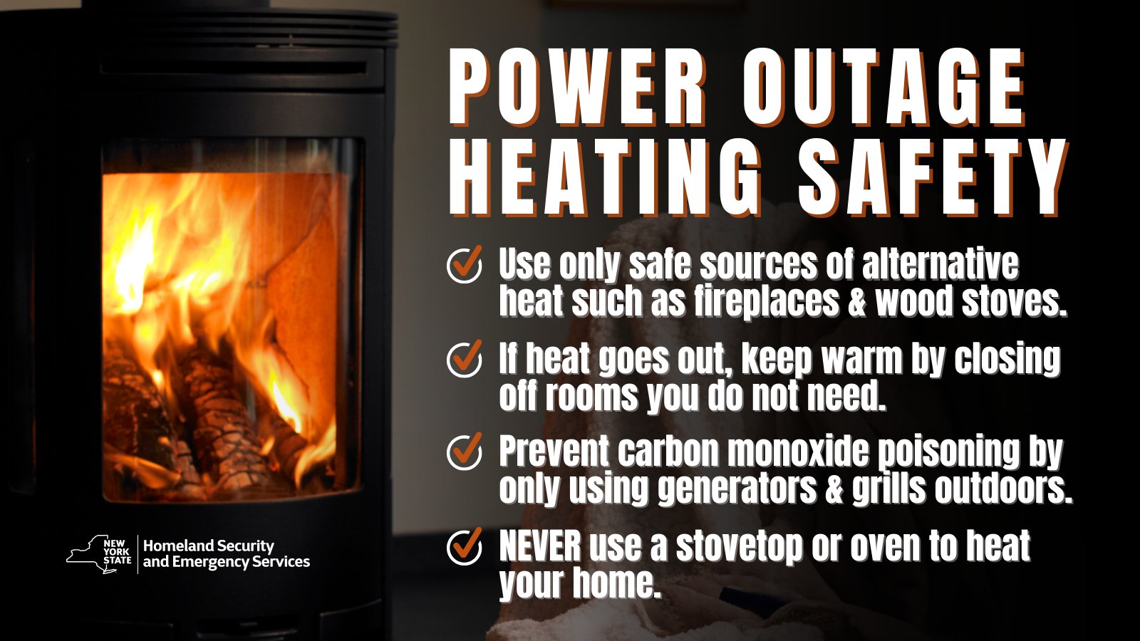 How to Heat Your House When the Power Goes Out