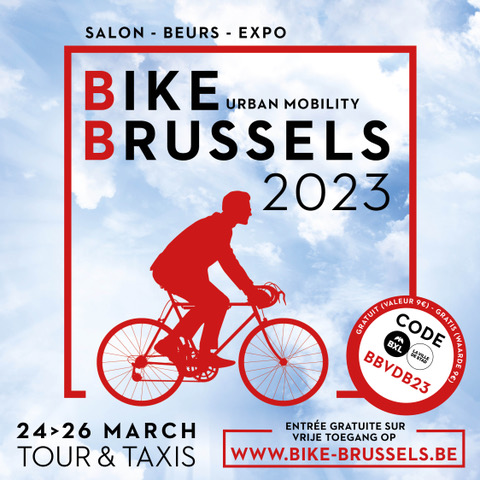 #DinsdagTip - De 5e editie van de beurs Bike Brussels vindt plaats op 24, 25 en 26 maart in het prachtige Gare Maritime aan Tour & Taxis. Boek je gratis tickets (waarde € 9) met de code BBVDB23. ℹ️bike-brussels.be